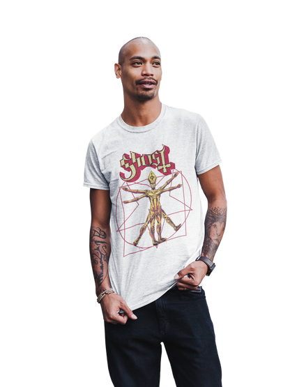 Stakes Ghost - In the Machine Jumbo Print Mens T Shirt Officially Licensed