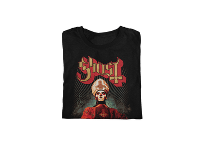 Stakes Ghost - Kiss the Ring Jumbo Print Mens T Shirt Officially Licensed