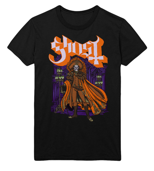 Stakes Ghost Orange Cape Jumbo Print T-Shirt [Apparel]
