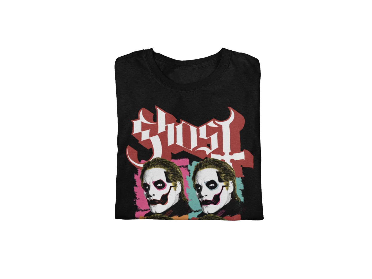 Stakes Ghost Quattro Jumbo Print Mens T Shirt Officially Licensed