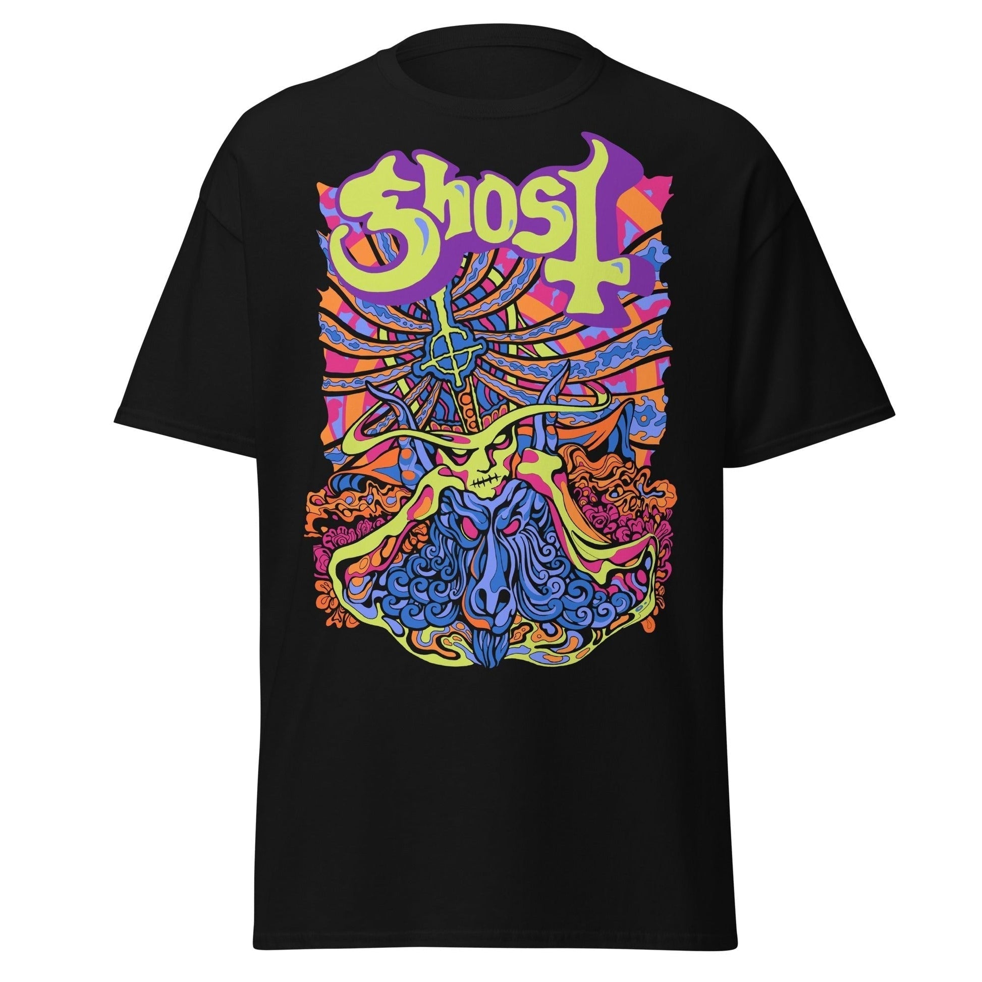 Stakes Ghost - Stained Glass Jumbo Print T-Shirt [Apparel]