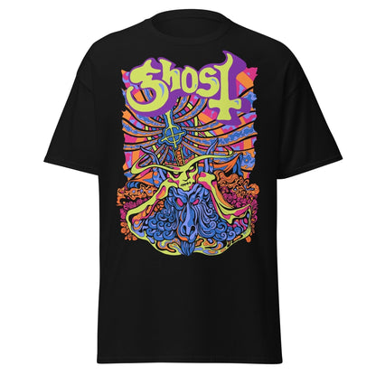 Stakes Ghost - Stained Glass Jumbo Print T-Shirt [Apparel]