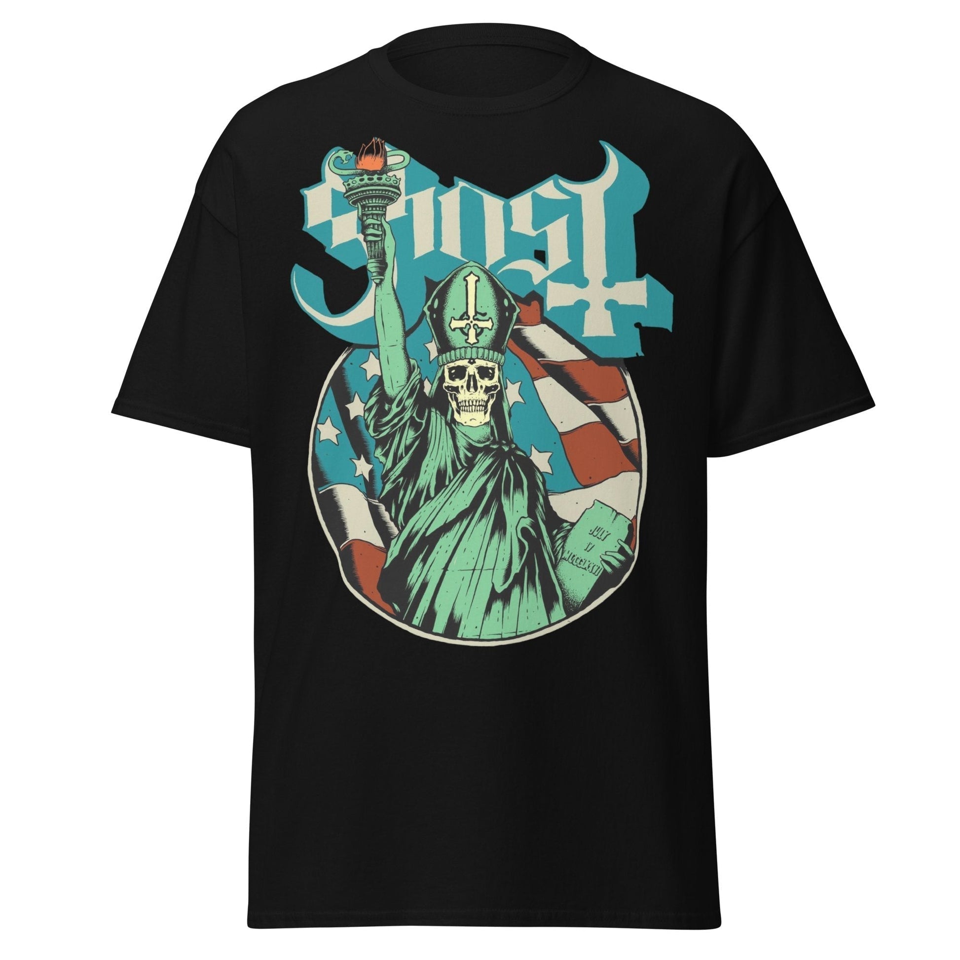 Stakes Ghost - Statue of Liberty Jumbo Print T-Shirt [Apparel]