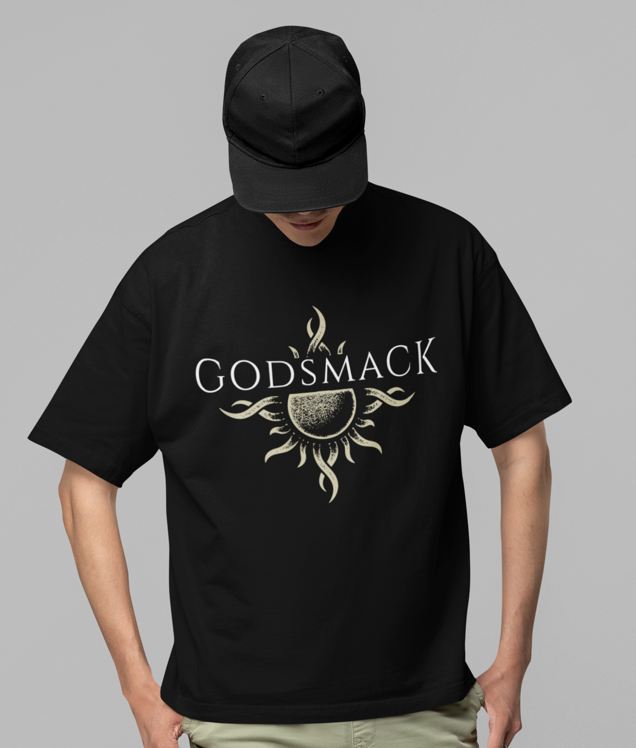 Godsmack - Moon Comes Up Jumbo Print Mens T Shirt Officially Licensed