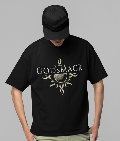 Godsmack - Moon Comes Up Jumbo Print Mens T Shirt Officially Licensed