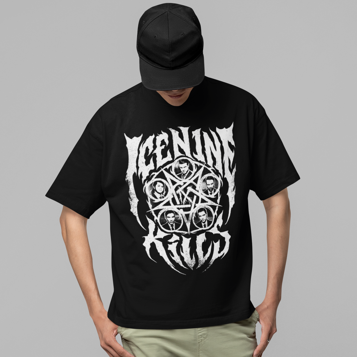 Stakes Ice Nine Kills Fictional Substance Jumbo Print Mens T Shirt Officially Licensed