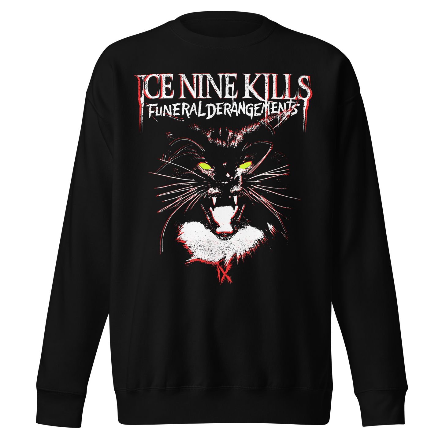 Stakes Ice Nine Kills Funeral Derangements Jumbo Print Sweatshirt [Apparel]