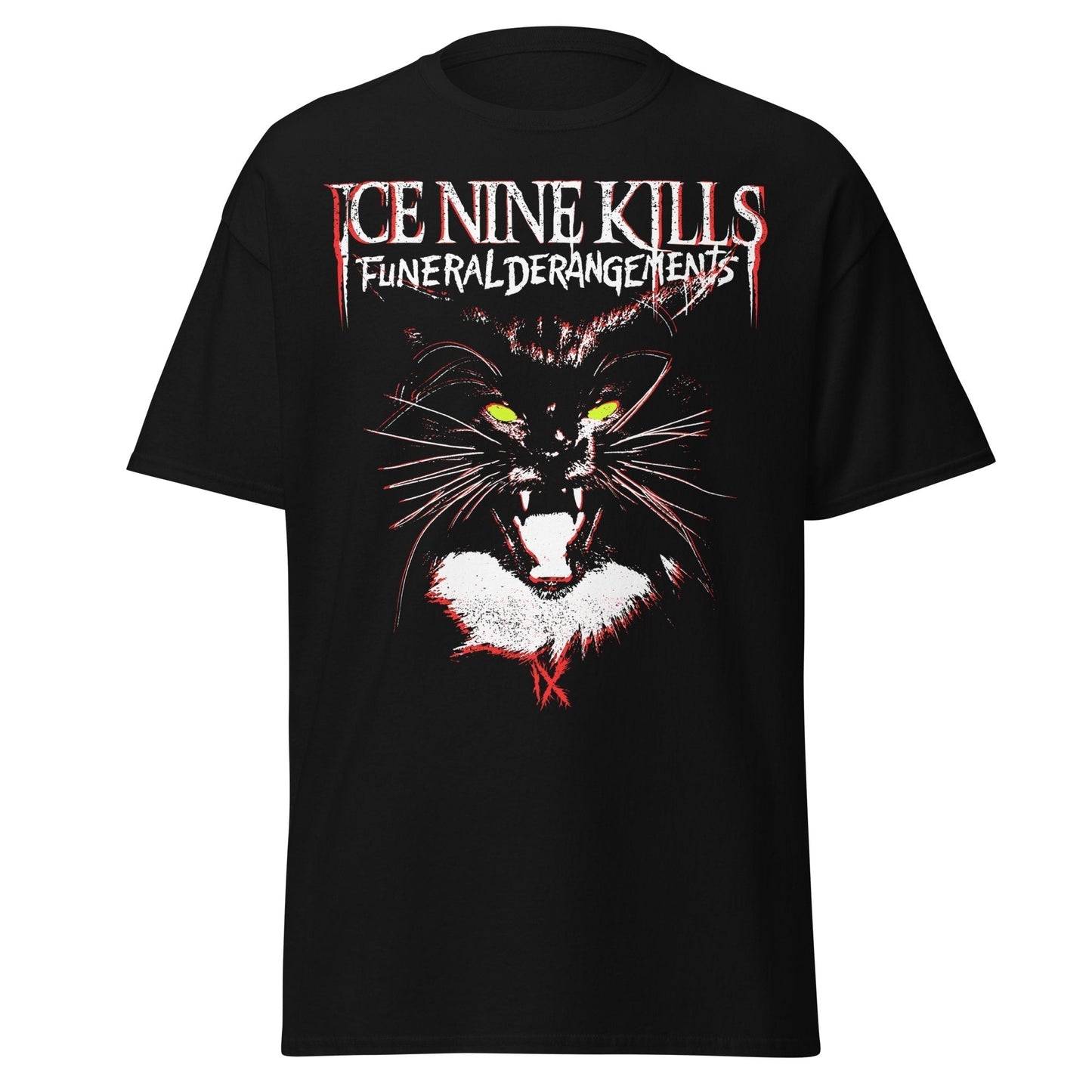 Stakes Ice Nine Kills Funeral Derangements Jumbo Print T-Shirt [Apparel]