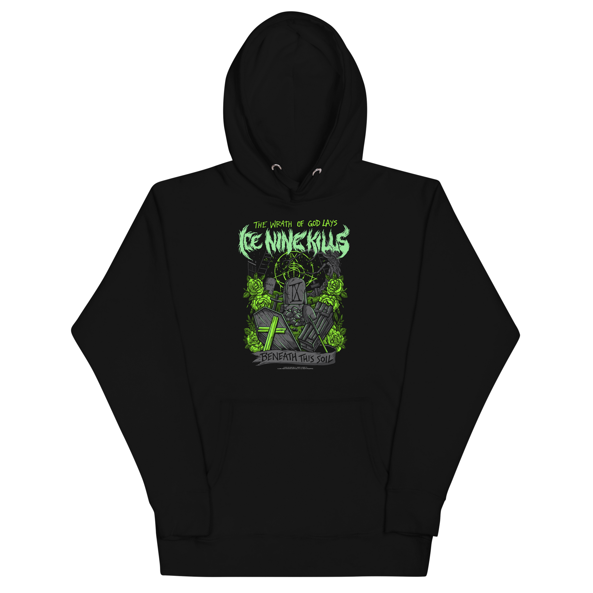 Stakes Ice Nine Kills Green Wrath Classic Hoodie [Apparel]