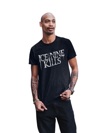 Stakes Ice Nine Kills Knife Logo Jumbo Print Mens T Shirt Officially Licensed