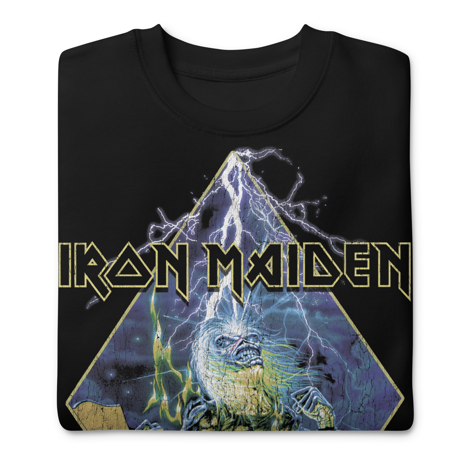 Stakes Iron Maiden - Lightning Jumbo Print Sweatshirt [Apparel]