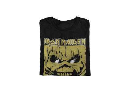 Stakes Iron Maiden Open Mouth Jumbo Print Mens T Shirt Officially Licensed