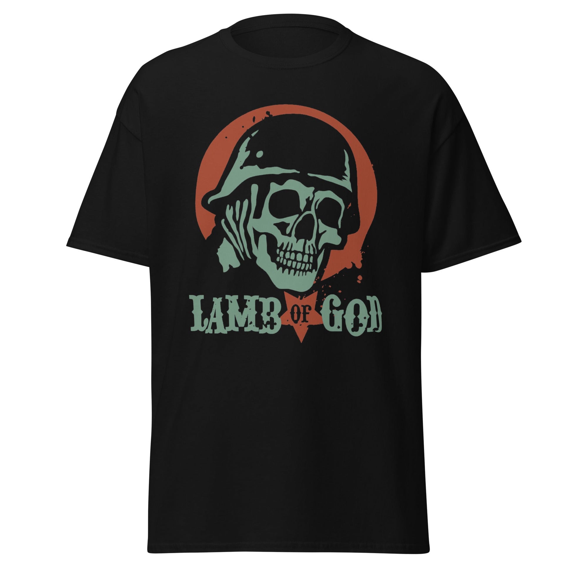 Stakes Lamb Of God - Skeleton Army Jumbo Print T-ShirtT-Shirt [Apparel]