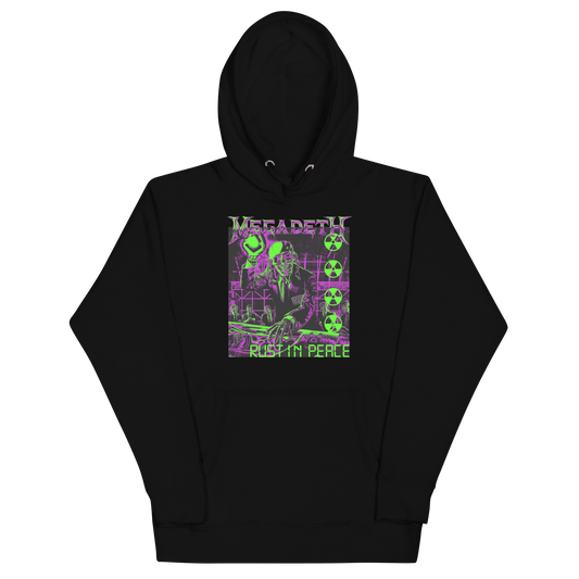 Stakes Megadeth Neon Rust Classic Hoodie [Apparel]