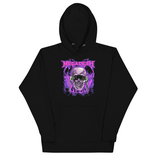 Stakes Megadeth Purple Nuclear Classic Hoodie [Apparel]