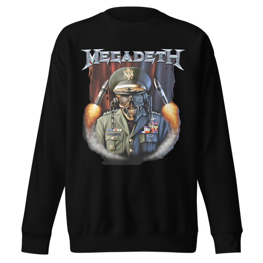 Stakes MegaDeth - Rattlehead Vic Jumbo Print Sweatshirt [Apparel]