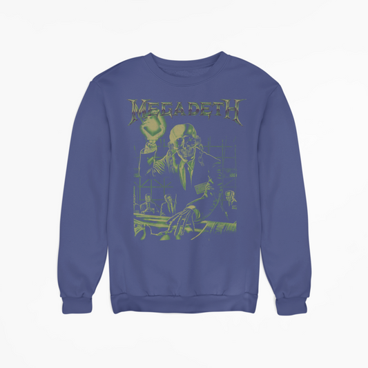 Stakes MegaDeth - See No Evil Jumbo Print Sweatshirt [Apparel]