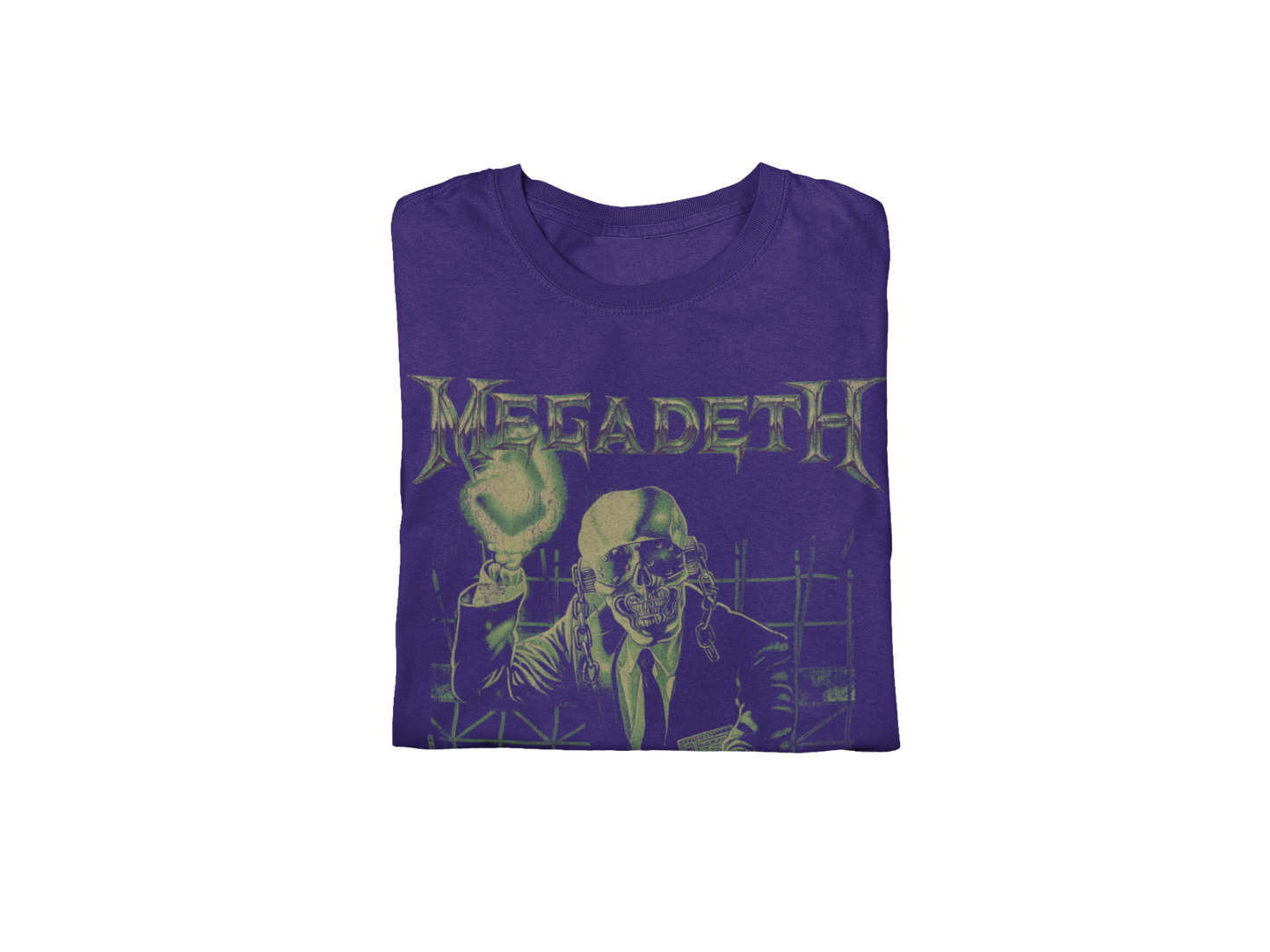 Stakes MegaDeth - See No Evil Jumbo Print Mens T Shirt Officially Licensed