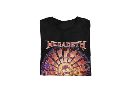 Stakes Megadeth Super Collider Jumbo Print Mens T Shirt Officially Licensed