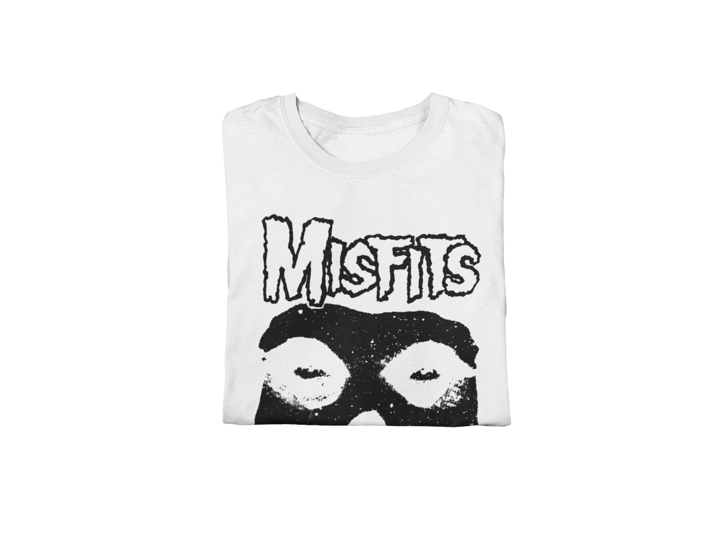 Stakes Misfits Black Skull Jumbo Print Mens T Shirt Officially Licensed