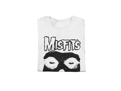 Stakes Misfits Black Skull Jumbo Print Mens T Shirt Officially Licensed