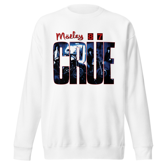 Stakes Motley Crue - 1987 Tour Vintage Jumbo Print Sweatshirt [Apparel]