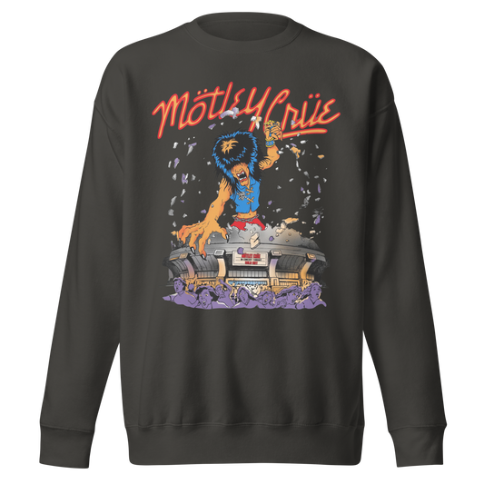 Stakes Motley Crue Allister Dome Jumbo Print Sweatshirt [Apparel]