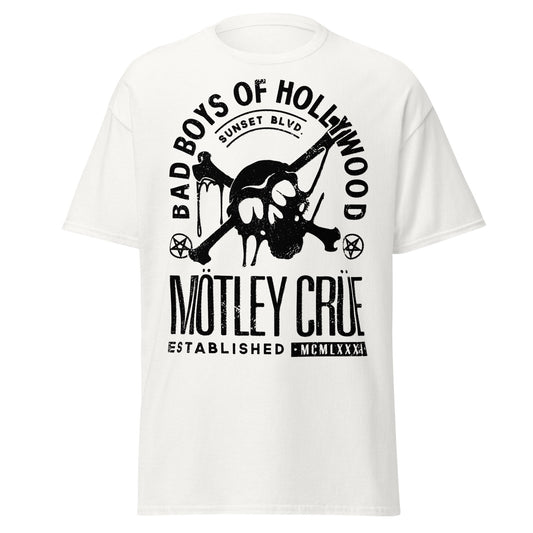Stakes Motley Crue Bad Boys of Hollywood Jumbo Print T-shirt [Apparel]
