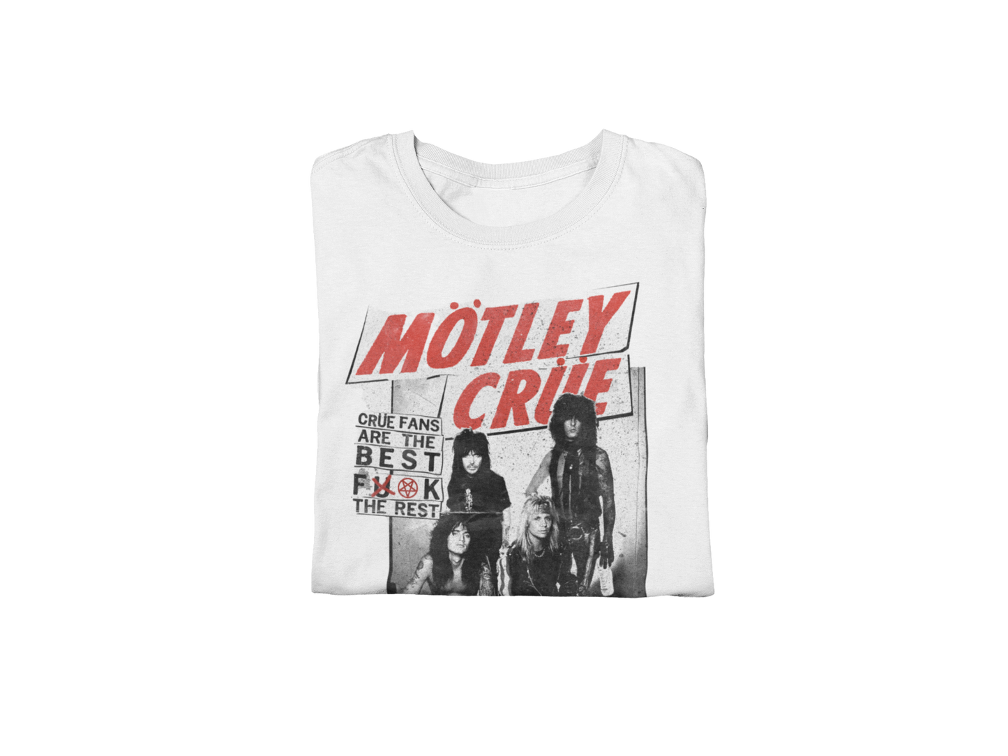 Stakes Motley Crue Crue Fans Jumbo Print Mens T Shirt Officially Licensed