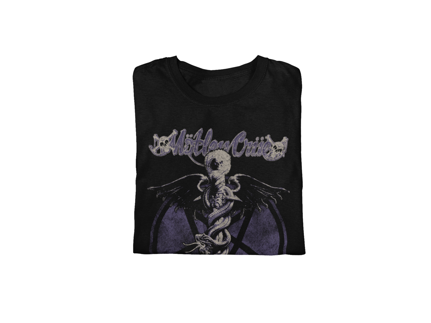 Stakes Motley Crue Dark Doctor Jumbo Print Mens T Shirt Officially Licensed