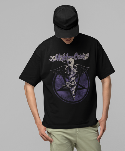 Stakes Motley Crue Dark Doctor Jumbo Print Mens T Shirt Officially Licensed