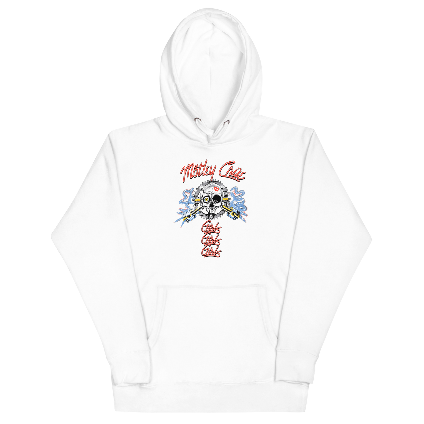 Stakes Motley Crue Girl's Skull Classic Hoodie [Apparel]