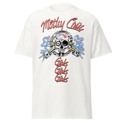 Stakes Motley Crue Girl's Skull Jumbo Print T-shirt [Apparel]