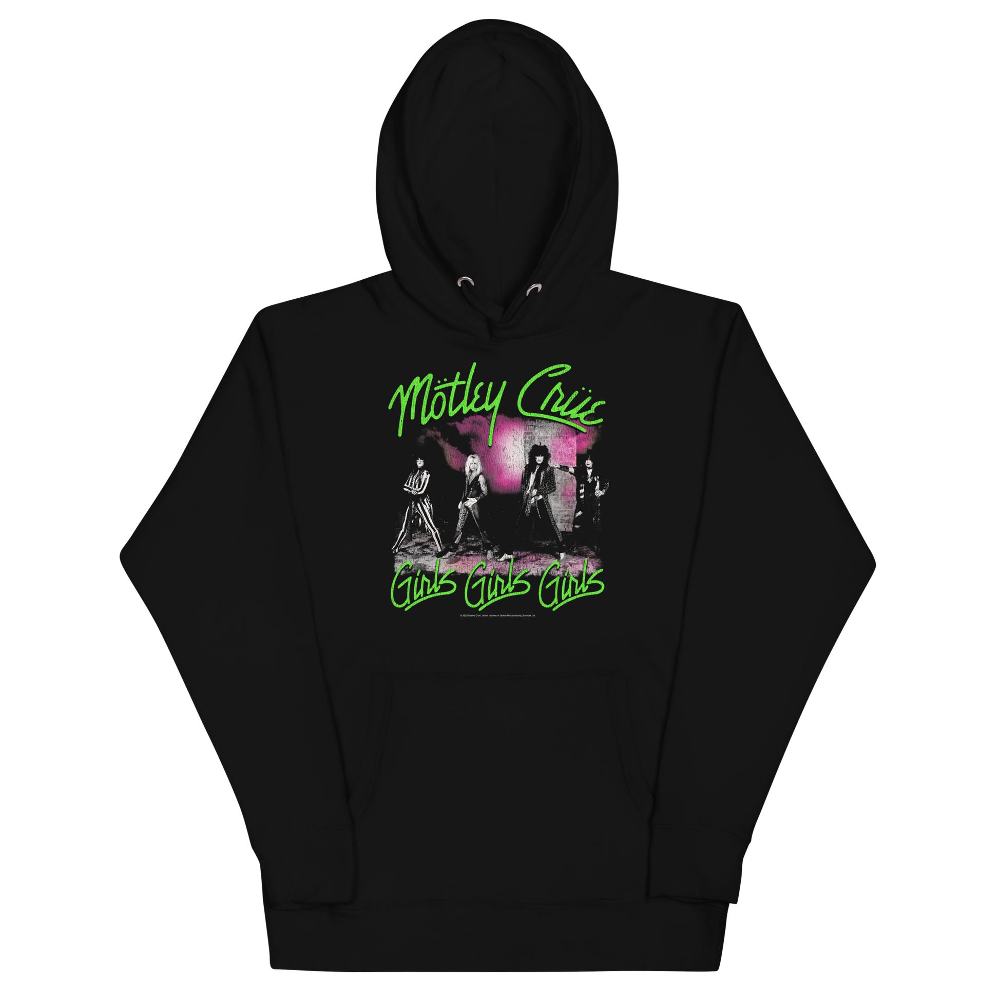 Stakes Motley Crue Green Girls Classic Hoodie [Apparel]