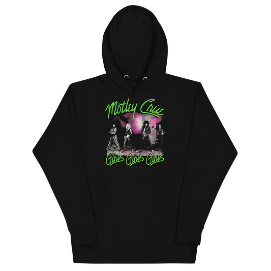 Stakes Motley Crue Green Girls Classic Hoodie [Apparel]