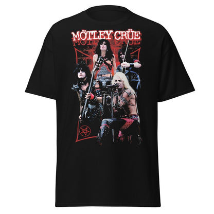 Stakes Motley Crue Live Jumbo Print T-shirt [Apparel]