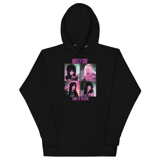 Stakes Motley Crue Pink Shout Classic Hoodie [Apparel]