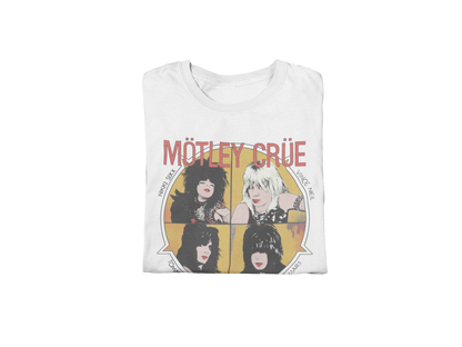 Stakes Motley Crue - Shout 83/84 Tour Jumbo Print Mens T Shirt Officially Licensed