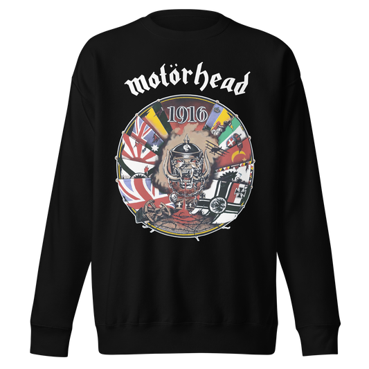 Stakes Motorhead - Vintage 1916 Jumbo Print Sweatshirt [Apparel]