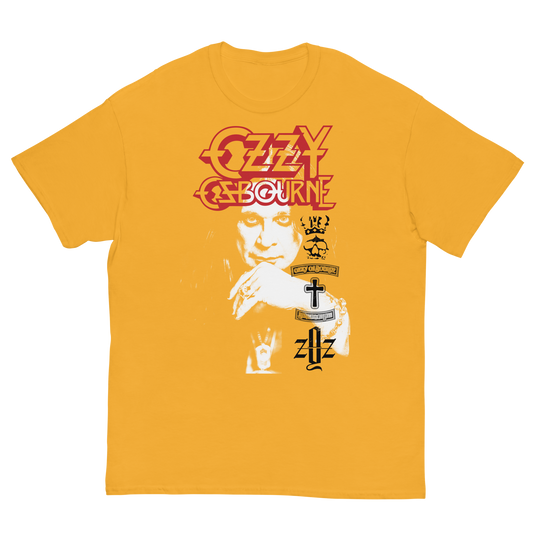 Stakes Ozzy Osbourne Holy Trinity Jumbo Print T-Shirt [Apparel]