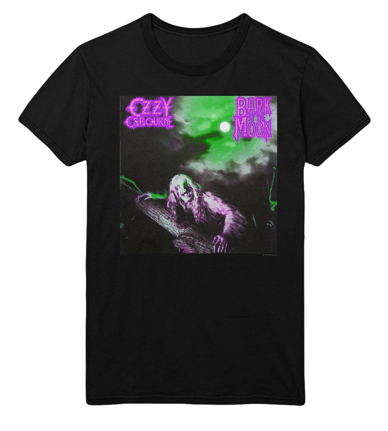 Stakes Ozzy Osbourne Neon Bark Jumbo Print T-Shirt [Apparel]