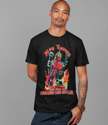 Stakes Rob Zombie Lord Dinosaur Jumbo Print Mens T Shirt Officially Licensed