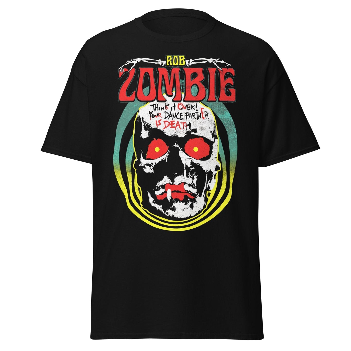 Stakes Rob Zombie Think It Over Jumbo Print T-Shirt [Apparel]
