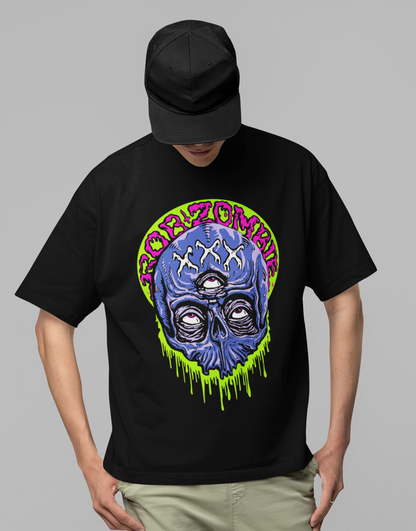 Stakes Rob Zombie - Triple Eye Jumbo Print Mens T Shirt Officially Licensed