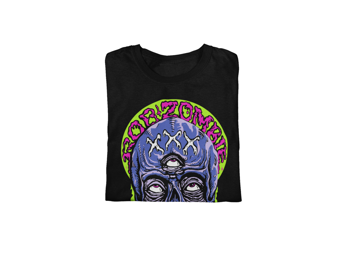 Stakes Rob Zombie - Triple Eye Jumbo Print Mens T Shirt Officially Licensed
