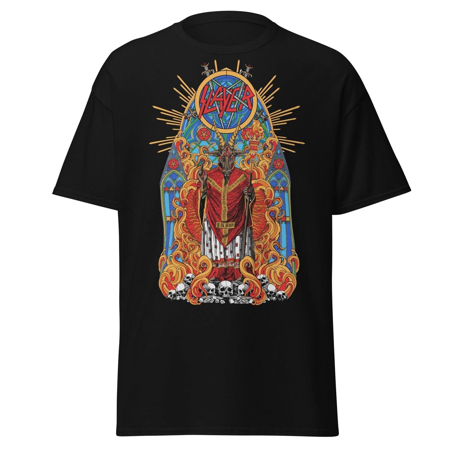 Stakes Slayer - Chapel Jumbo Print T-Shirt [Apparel]