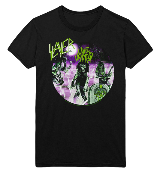 Stakes Slayer Green Undead Jumbo Print T-Shirt [Apparel]