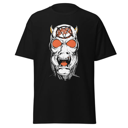 Stakes Slayer - Reign In Blood 86-87 Tour Vintage Jumbo Print T-Shirt [Apparel]