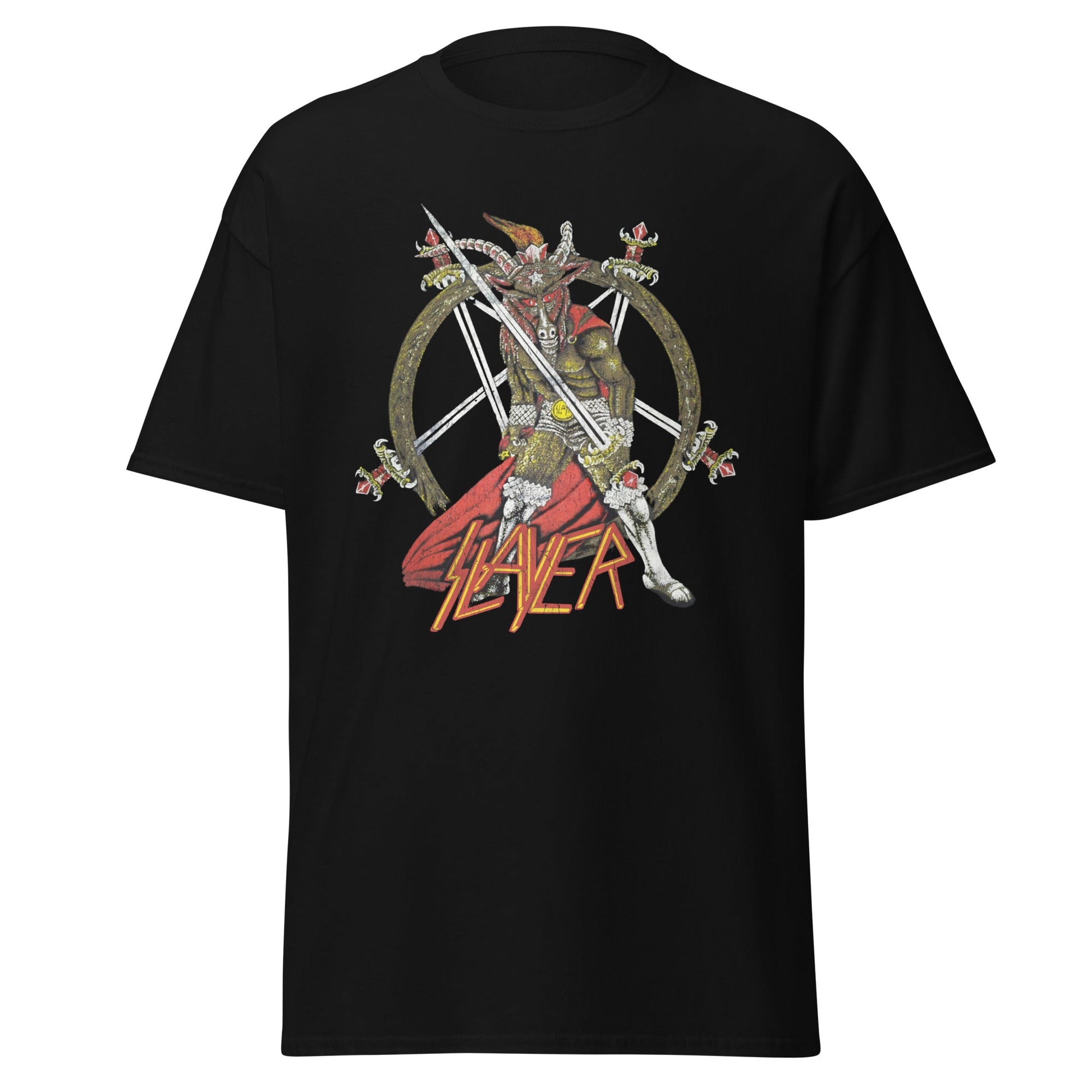 Stakes Slayer - Show No Mercy Jumbo Print T-Shirt [Apparel]