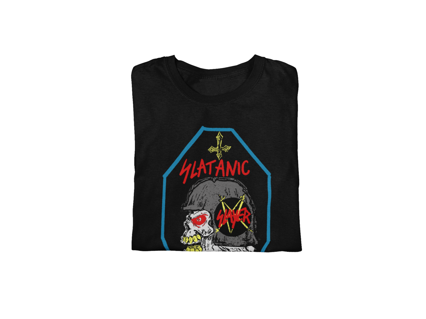 Stakes Slayer - Slaytanic Jumbo Print Mens T Shirt Officially Licensed